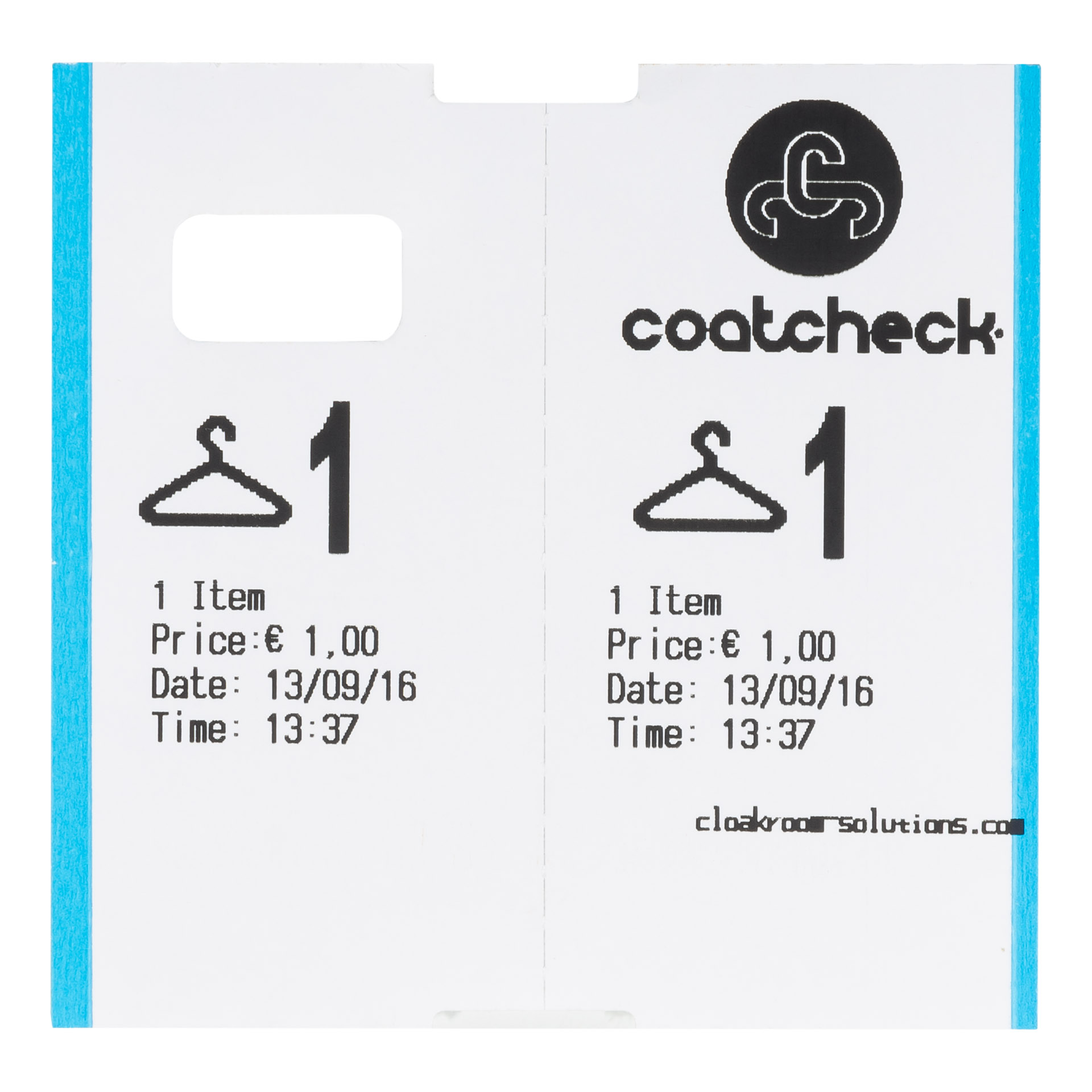 CoatCheck OneFive Ticketprinter with Keyboard
