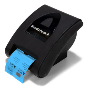 Coatcheck wardrobe tickets, 14 rolls x 325 tickets, Blue - Image 3